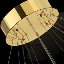 Подвесная люстра BERTOLDA B CAS D30+50+70+90+110+130+150