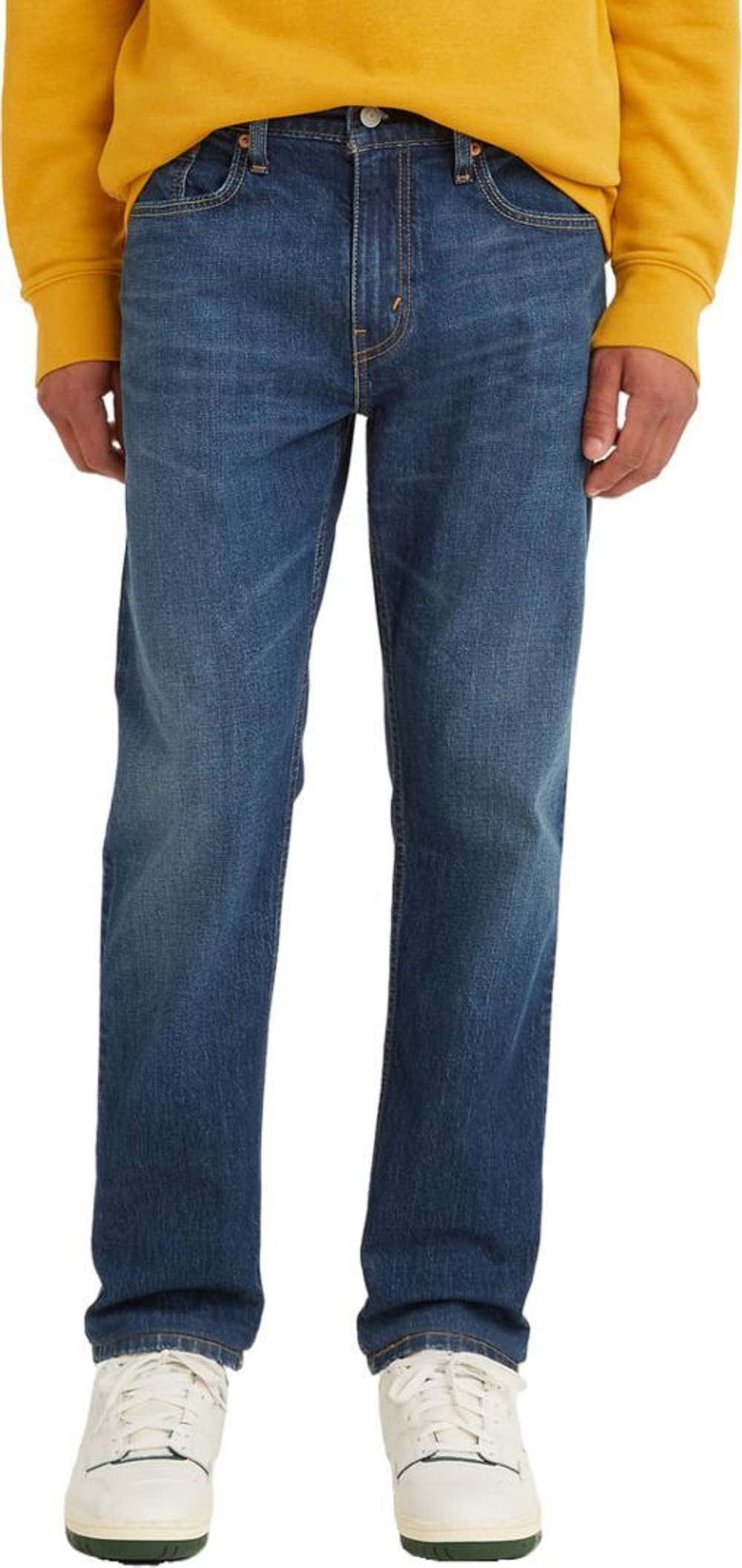 Джинсы Levis 502 Levi's Original Taper DARK INDIGO - WORN IN т.индиго