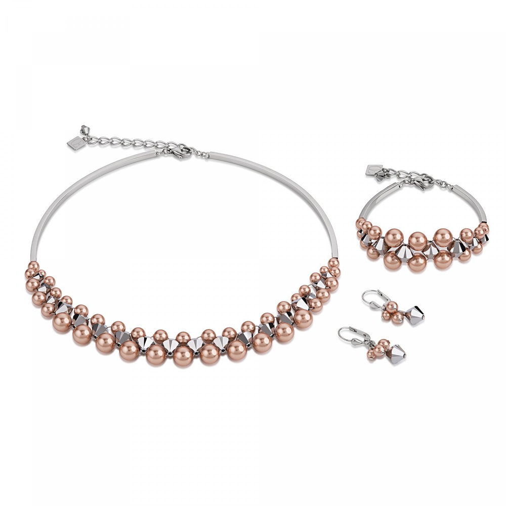 *Серьги Coeur de Lion Rose-Gold *4871/20-1620