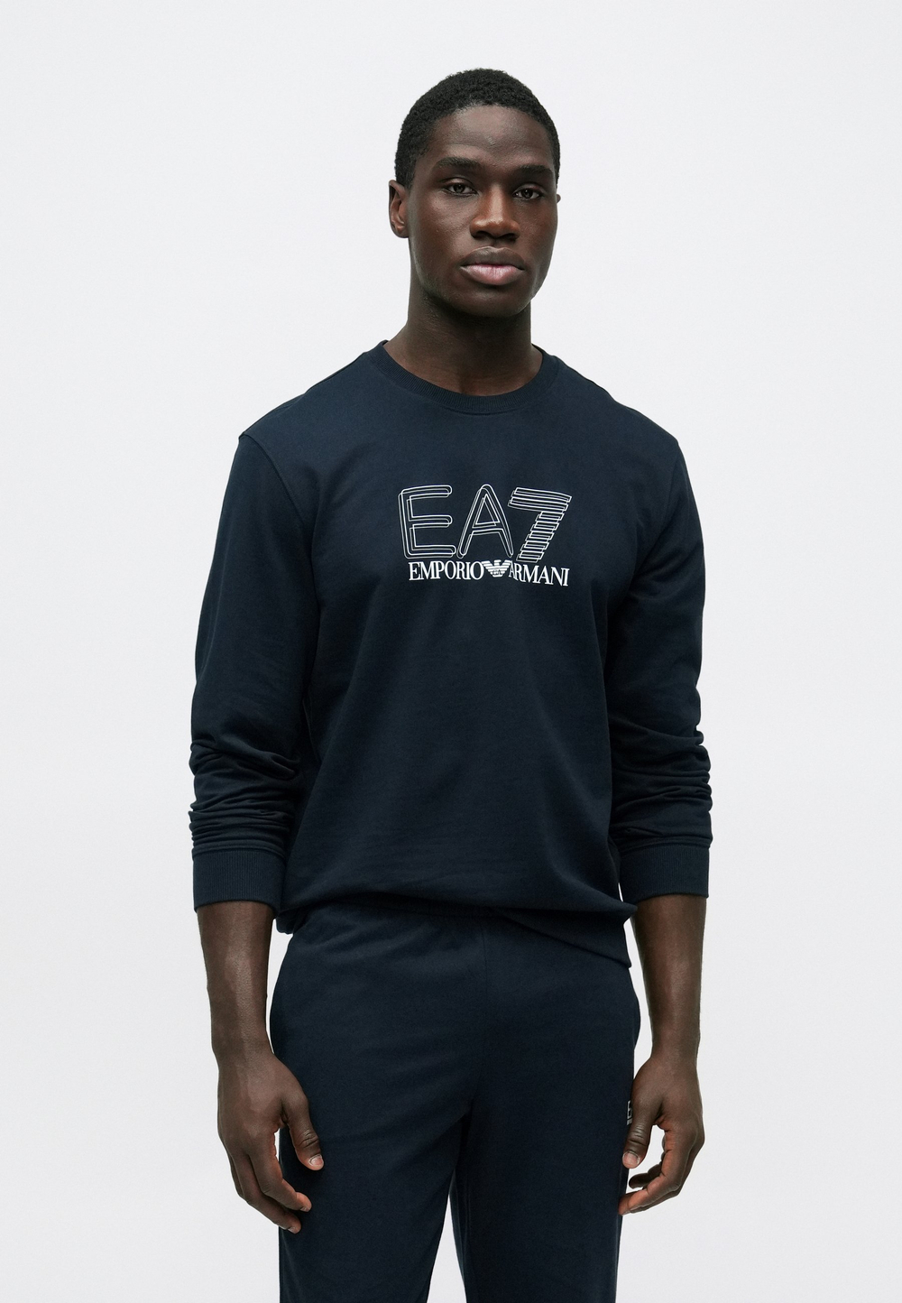 EA7 Emporio Armani UNISEX - Толстовка - Синий