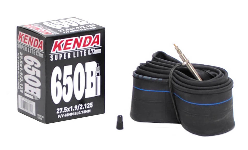 Камера 27,5" спорт 48мм 1,90-2,125 (50/57-584) облегч SUPERLITE толщ стенки 0,73мм KENDA