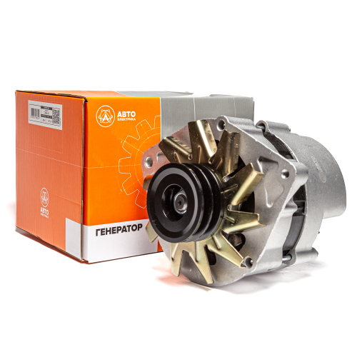 Генератор, КамАЗ, КРАЗ, УРАЛ, дв. ЯМЗ, 28 В, 47 А, 2-ручьевой (ан. 5702.3701)