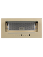 Вытяжка кухонная MACBI встраиваемая MW60TL IVORY 1200м3/ч Слоновая кость
