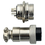 Авиационный разъем GX20 4Pin (штекер+гнездо)