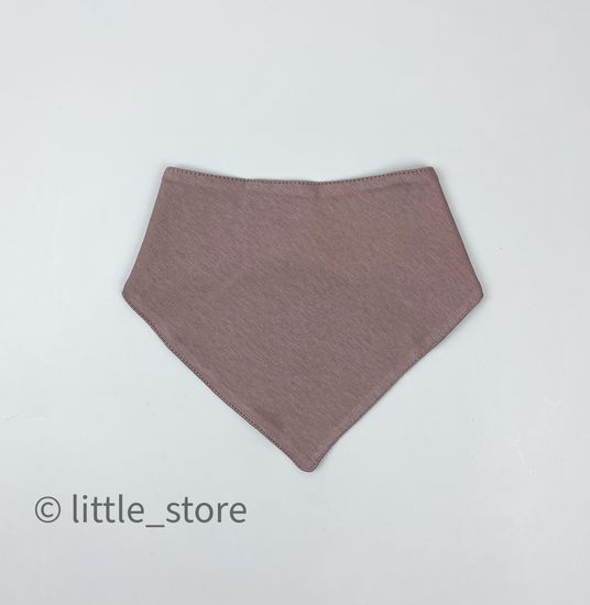 Нагрудник хлопковый "Basic" Какао