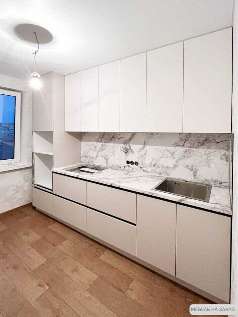 Кухня на заказ со встроенной техникой