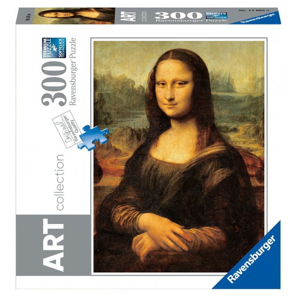 Ravensburger - Коллекция пазлов ART Leonardo Mona Lisa 300 шт. 140053