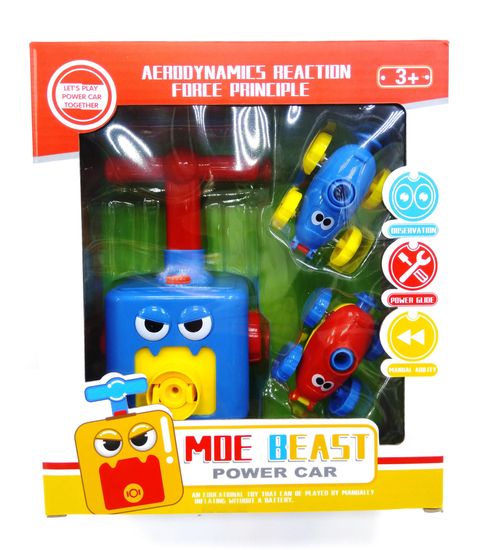 Пневматический автомобиль Moe beast с воздушным шаром