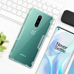 Прозрачный силиконовый чехол Nillkin Nature для OnePlus 8