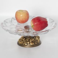 Фруктовница-конфетница Лето Бронза