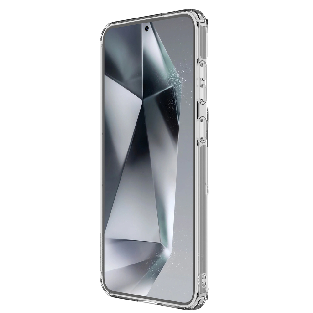 Прозрачный усиленный чехол от Nillkin для Samsung Galaxy S25, серия Nature TPU Pro Case