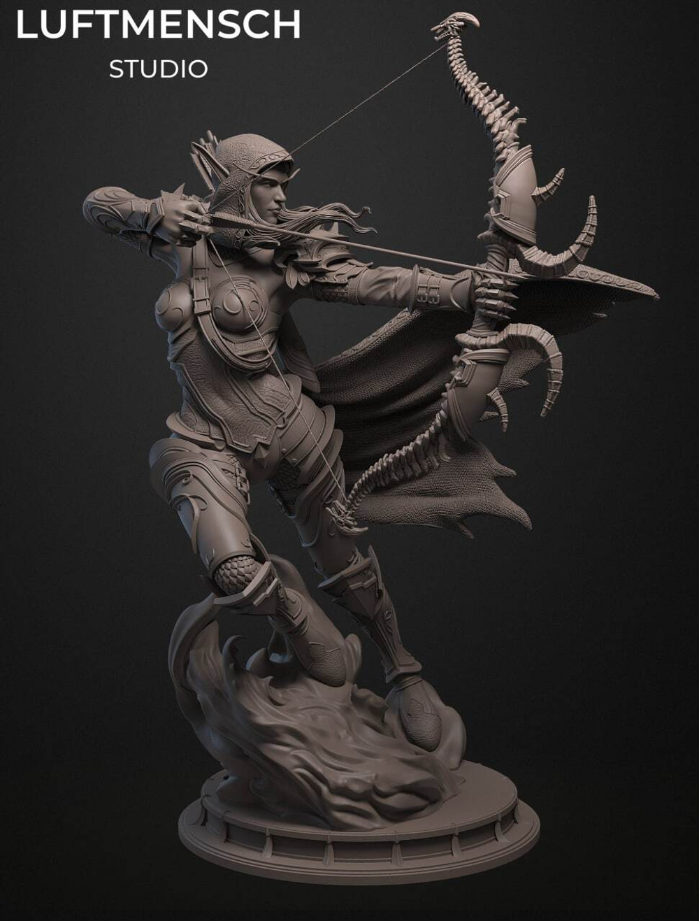 Сильвана Ветрокрылая варкрафт Sylvanas Windrunner warcraft
