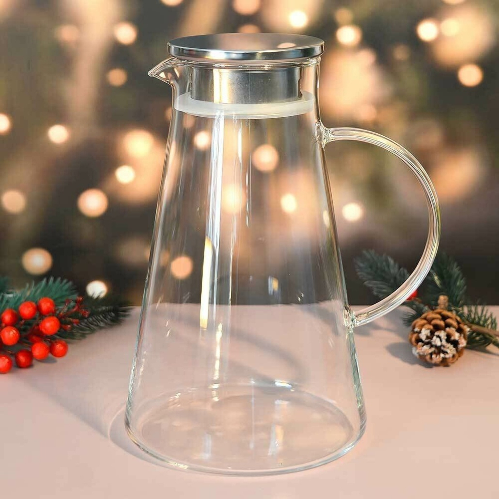 Кувшин с крышкой 1,95л, h22см, d12см, DMGPH-028