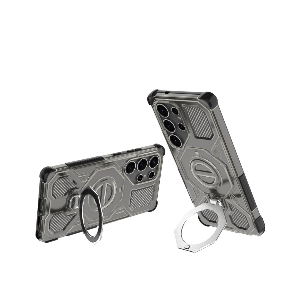 Прозрачный силиконовый чехол Expressive Clear Case для Samsung Galaxy S25 Ultra