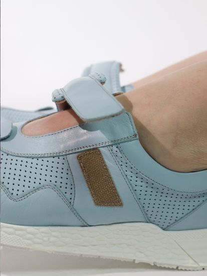 1001 |Женские кеды (Светло-синий)