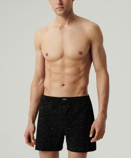 Трусы (2 шт) мужские семейные Atlantic 2MBX-067, хлопок, черный + графитовый