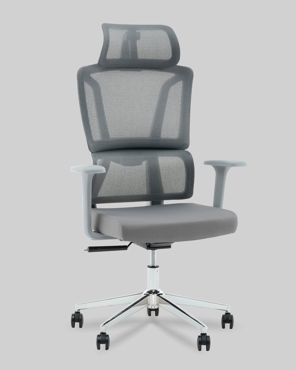 Кресло офисное TopChairs Forward серый