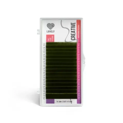 Омбре зеленые LOVELY Creative - 16 линий - MIX