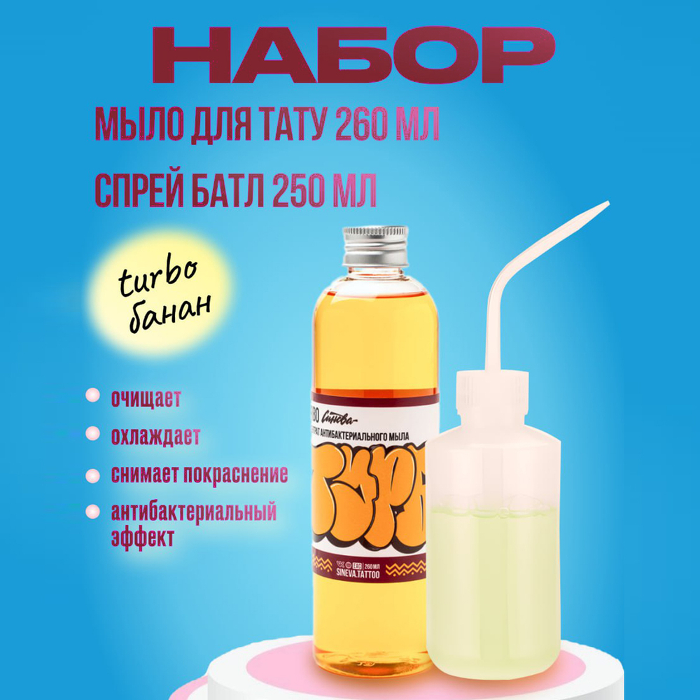 Набор Синева Banan + спрейбатл