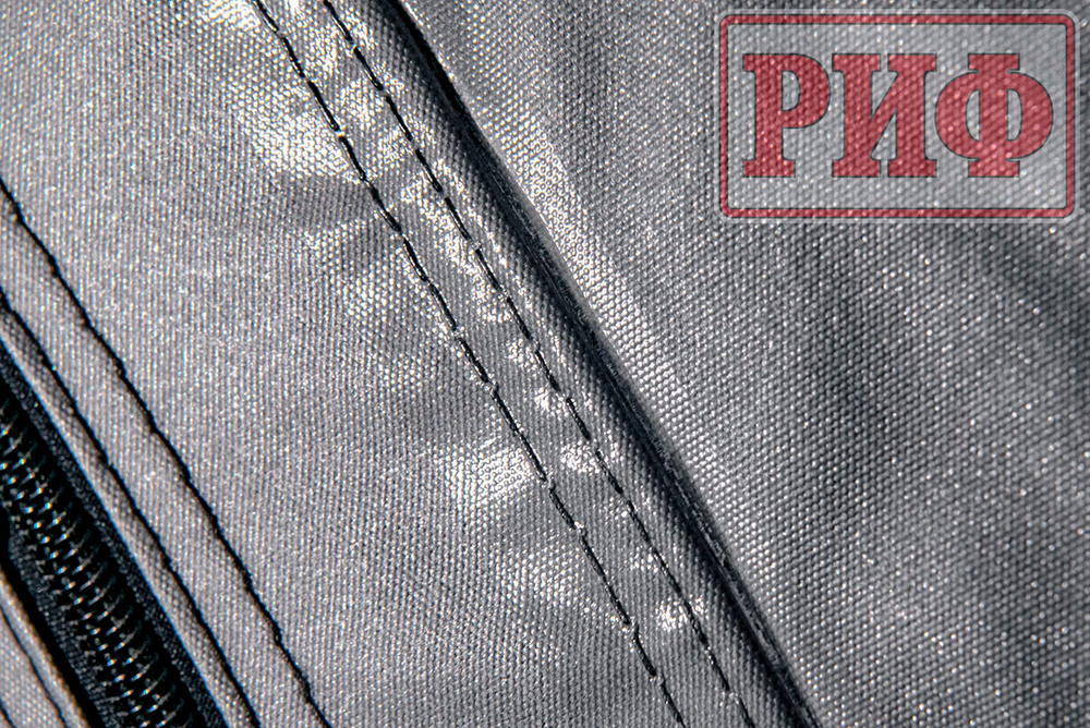 Палатка на крышу автомобиля РИФ Soft RT01-120, тент серый, 400 г, 120х240х115