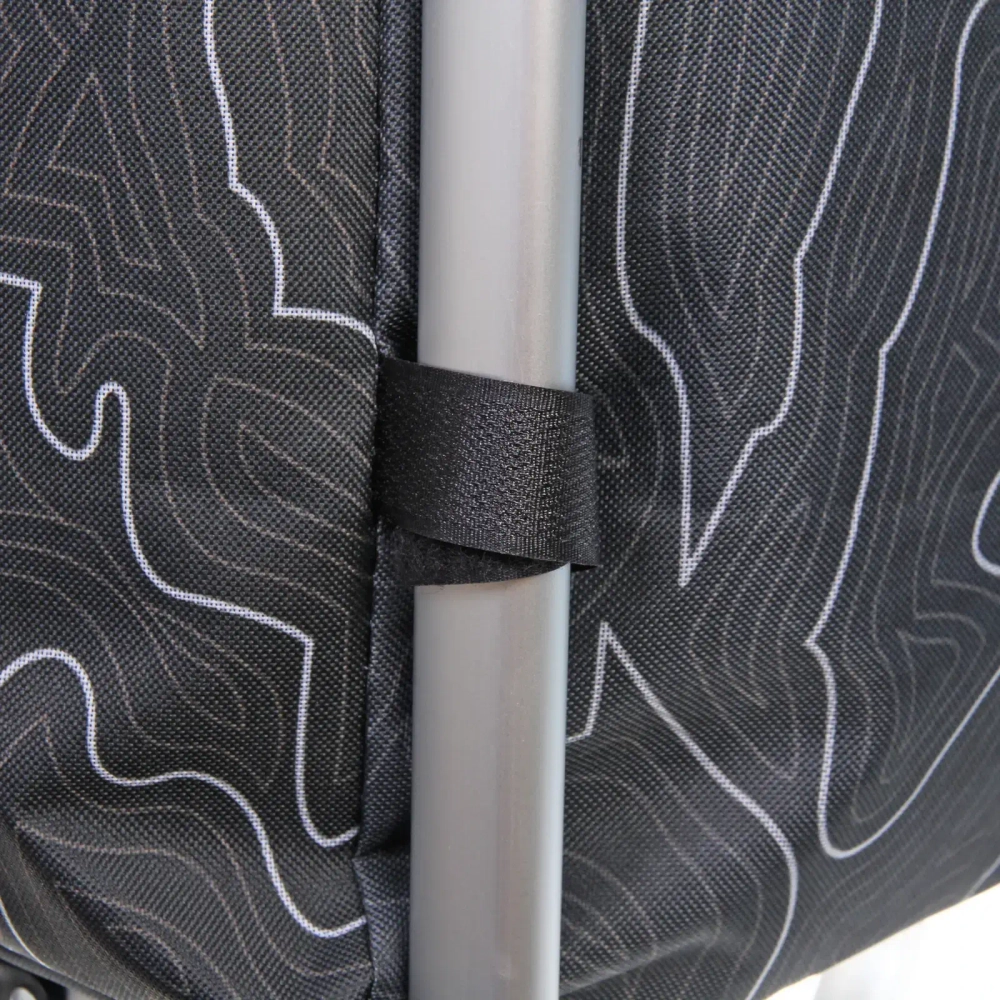 Тележка хозяйственная с сумкой (100*40*35см, колеса 21см,грузоподъемность до50 кг) SYD100B-4