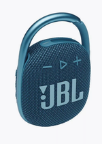 Колонка JBL Clip 4 CLIP4, портативная, влагозащищенная, с карабином, синий