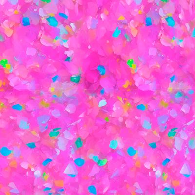 лепестки,  фуксия, бирюза