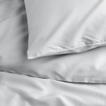 Комплект постельного белья IKEA PILTANDVINGE (ПИЛТАНДВИНГ), Двуспальный, Серый, 240x220 / 50x80 см