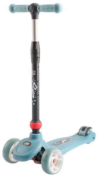 Детский самокат-кикборд Tech Team UFO Голубой