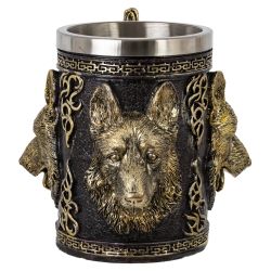 GAEM Кружка "Волк", 600 мл, L19 W14 H13 см
