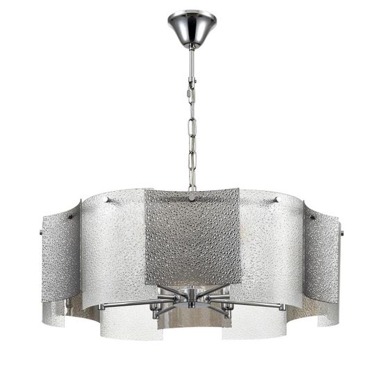 6594/8 MODERNI LN25 148 хром/тонированное стекло, металл/стекло Люстра подвесная E14 8*40W 220V DANDY