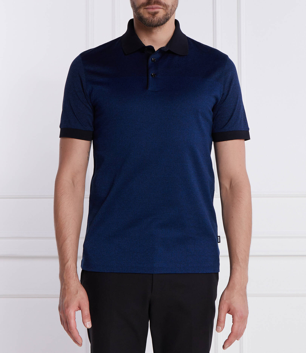 Поло Prout BOSS BLACK - темно-синий(50499577)