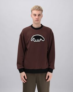 Толстовка Crewneck Biglogo Brown
