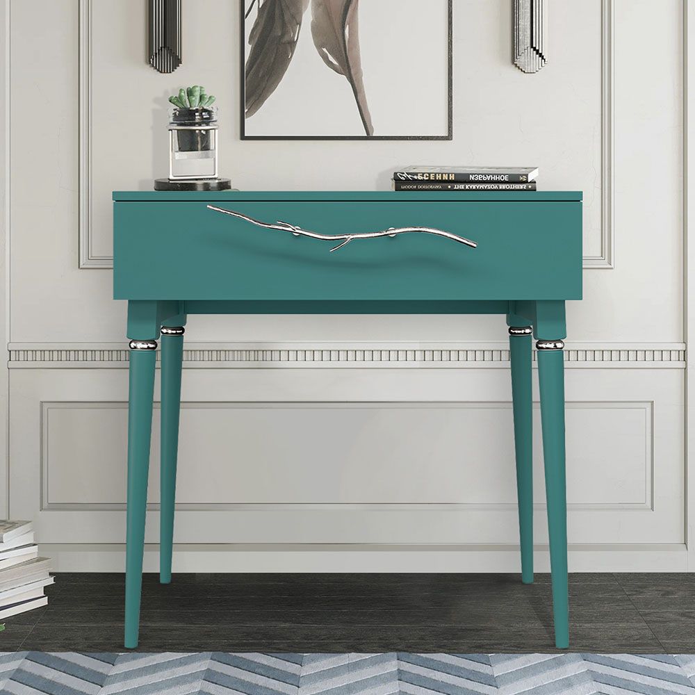 Консоль Арт Колор matte Классик Сильвер Пастельно-синий матовый