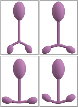 Сиреневый тренажер мыщц тазового дна Vaginal Trainer