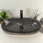 Каменная раковина из речного камня RS-05130 (69*34*15) 0866 из натурального камня