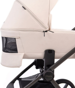 Детская коляска Peppy Monaco Thermo 3 в 1 с автокреслом Rise Milk Beige