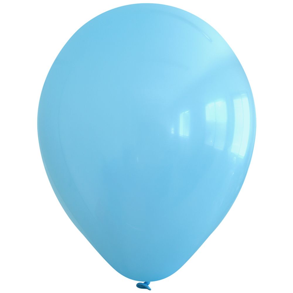 Шар (12"/30 см) Светло-голубой, Пастель 50 шт.