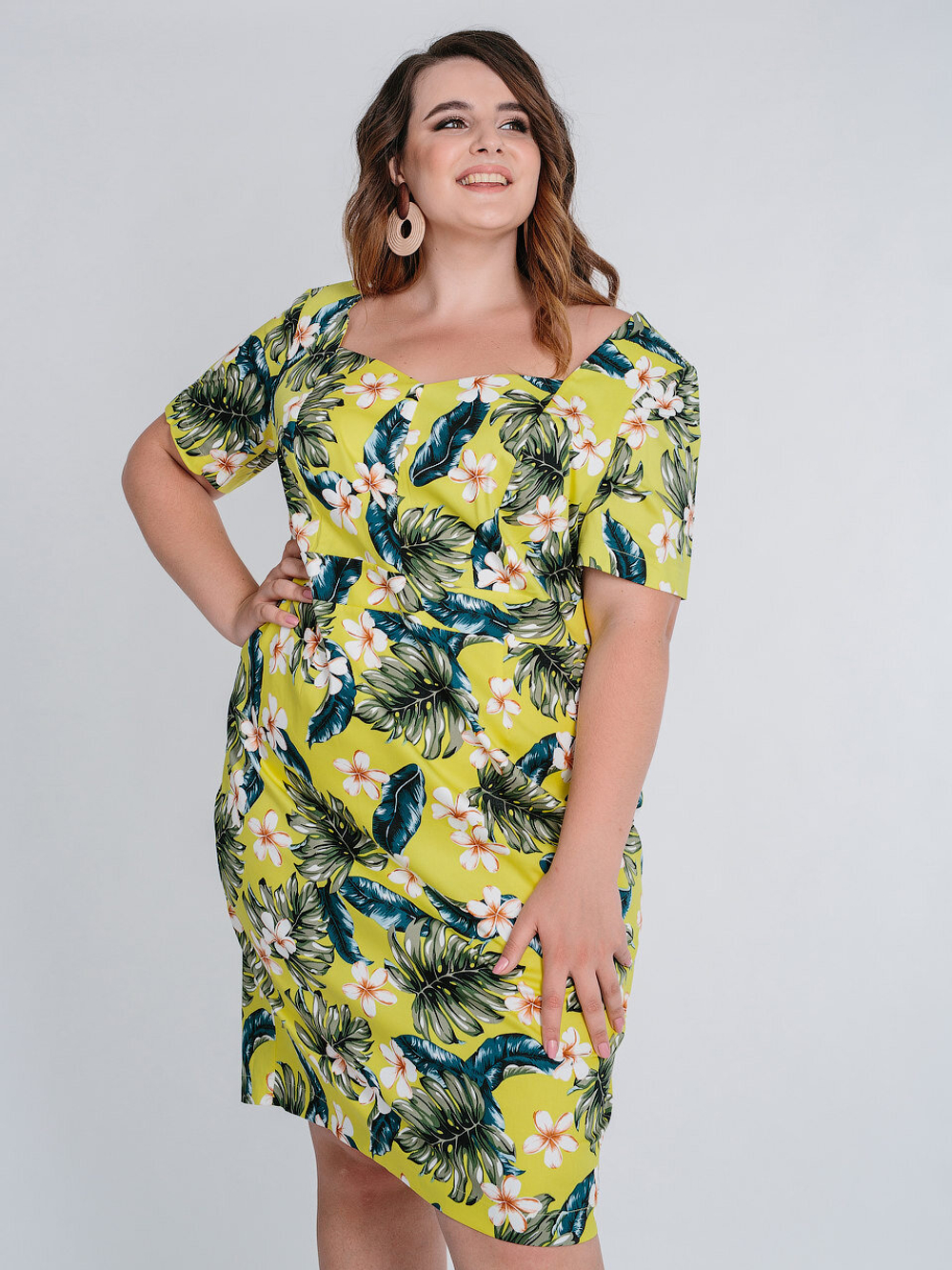 Платье Б428-2 54-64 1890 руб хлопок (4)