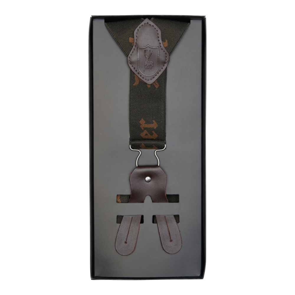 Подтяжки Deerhunter Buttons (376 Art Green)