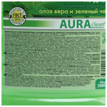 КРЕМ-МЫЛО AURA CLEAN ЖИДКОЕ ВИТАМИНИЗИРУЮЩЕЕ ЗЕЛ/ЧАЙ 5Л 2546 1356