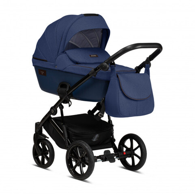 Коляска 2 в 1 Tutis Viva Life New 2020 №076 BLUE INDIGO (Синий)