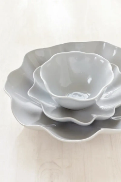 Portmeirion Sophie Conran Floret Bowl 23,4cm Dove Grey