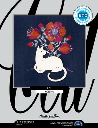 "Кошка"-CBE9003  вышивка