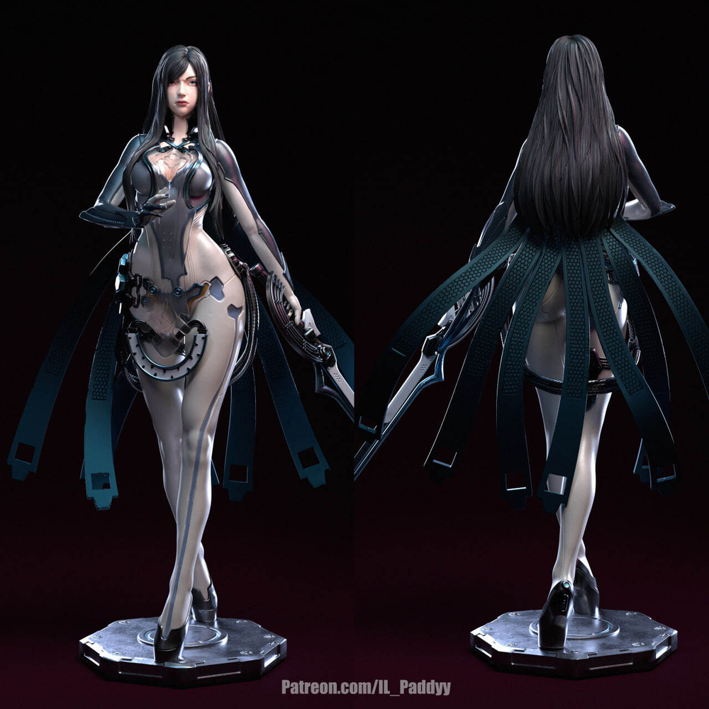 Raven Stellar Blade Фигурка