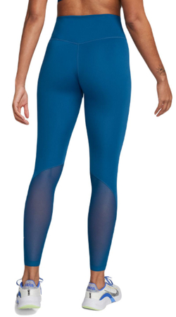 Леггинсы Nike One Dri-Fit Mid-Rise 7/8 Tight - court blue/white
