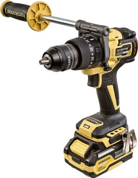 Дрель-шуруповерт аккумуляторная HANSKONNER HCD20165PRO