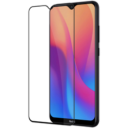 Защитное стекло с олеофобным покрытием для Xiaomi Redmi 8 и 8A, черные рамки, G-Rhino