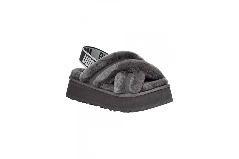 UGG W Disco Cross Slide Grey