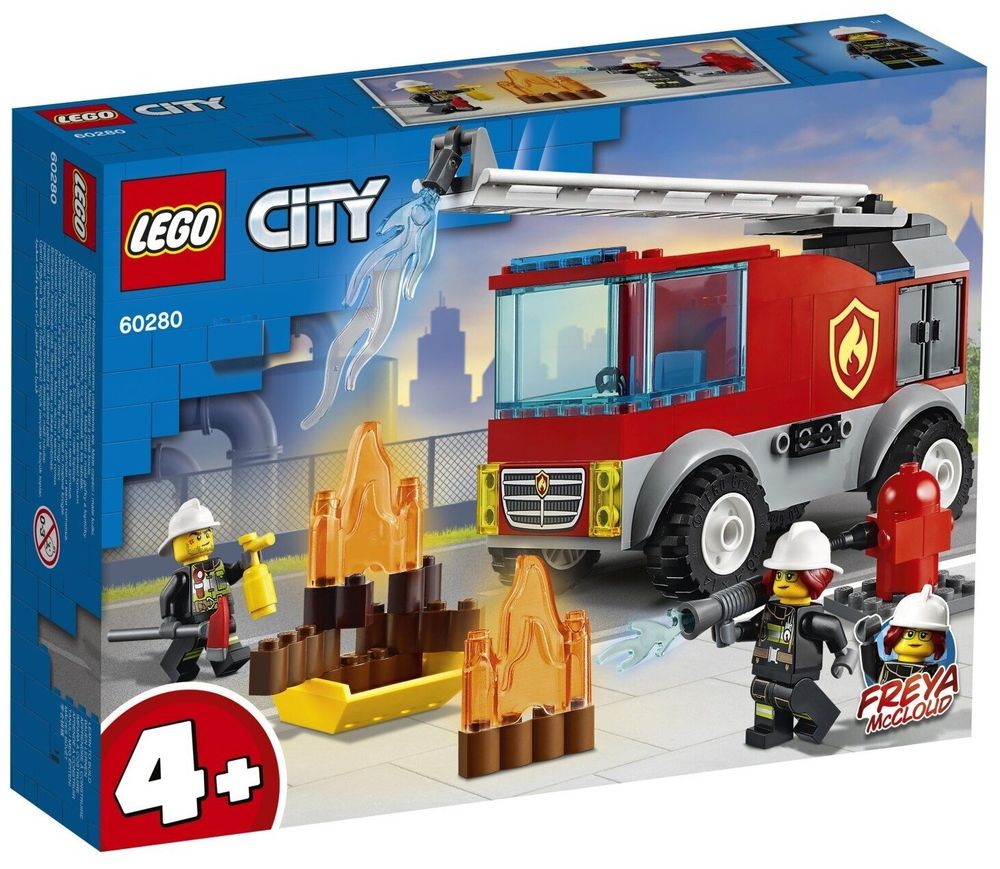 Конструктор LEGO City Fire 60280 Пожарная машина с лестницей